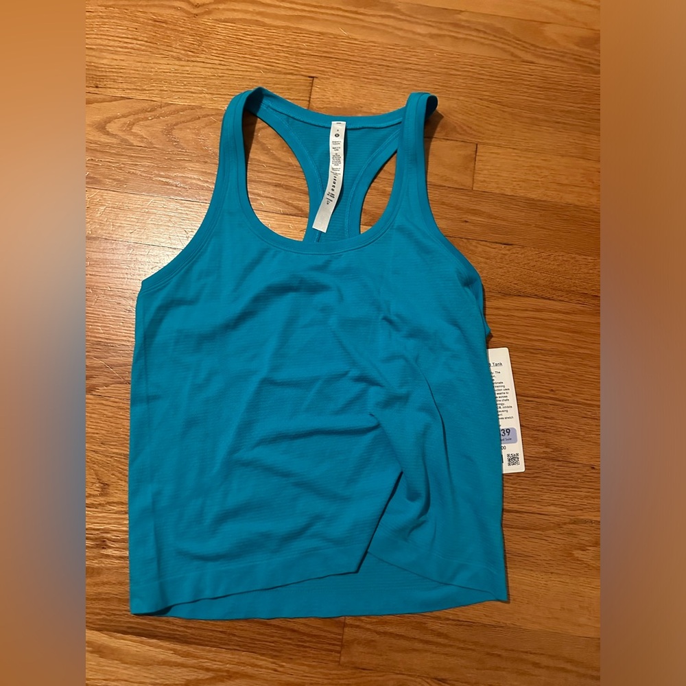 Teal Size 8 Lululemon Tank